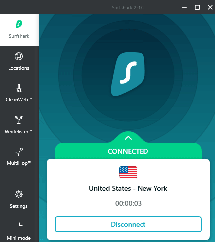 surfshark-home-screen-windows surfshark vpn review: homescreen