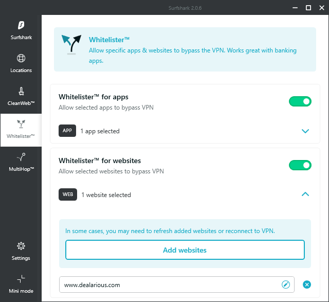 surfshark-vpn-review-whitelister Surfshark vpn review: whitelister