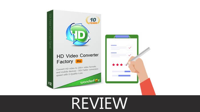Wonderfox HD Video Converter Factory Pro Review