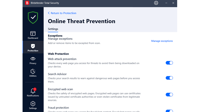 Bitdefender Online Threat Prevention review