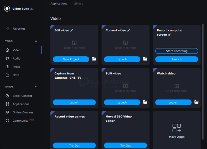 Movavi-Video-suite-video-section Movavi Video Suite Video options