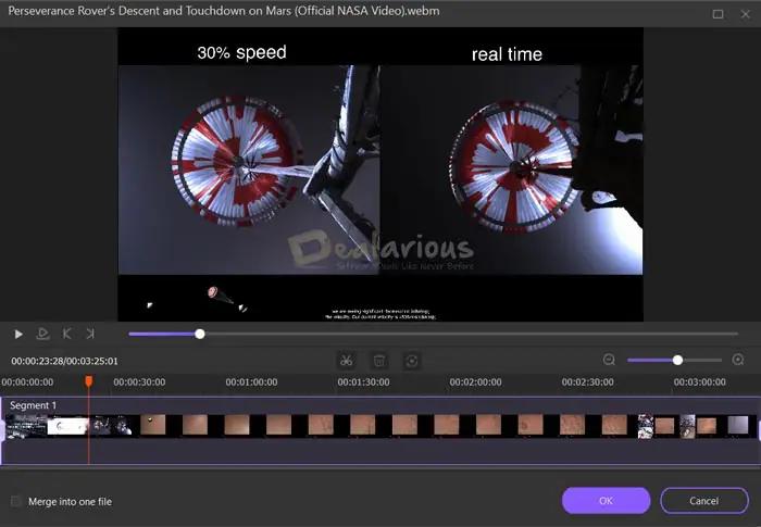 Video editing options in Wondershare Uniconverter