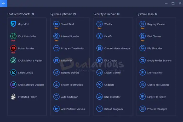 differences between Avast Cleanup and Advanced Systemcare