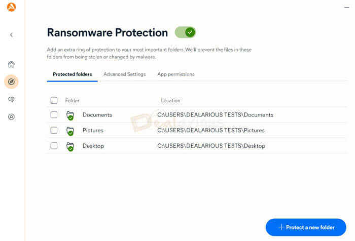 Ransomeware protection