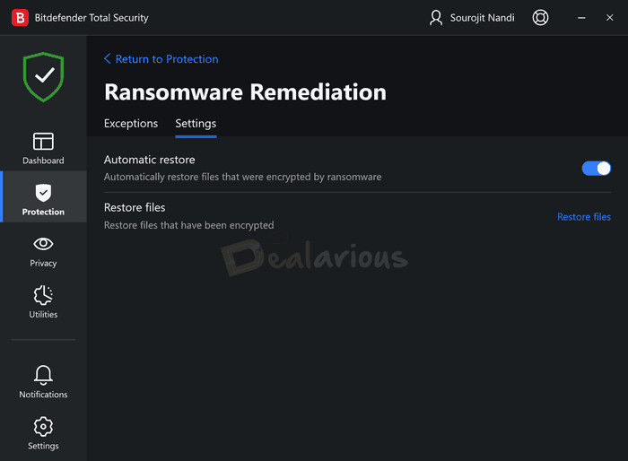 prevent ransomware attacks with Bitdefender