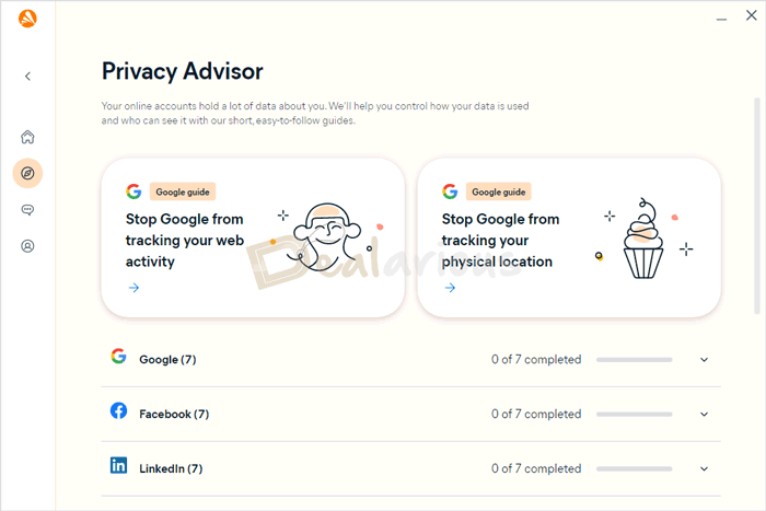 Avast One Privacy Advisor Settings