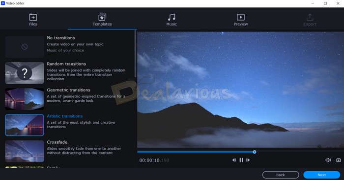 Create videos quickly with Slideshow Wizard