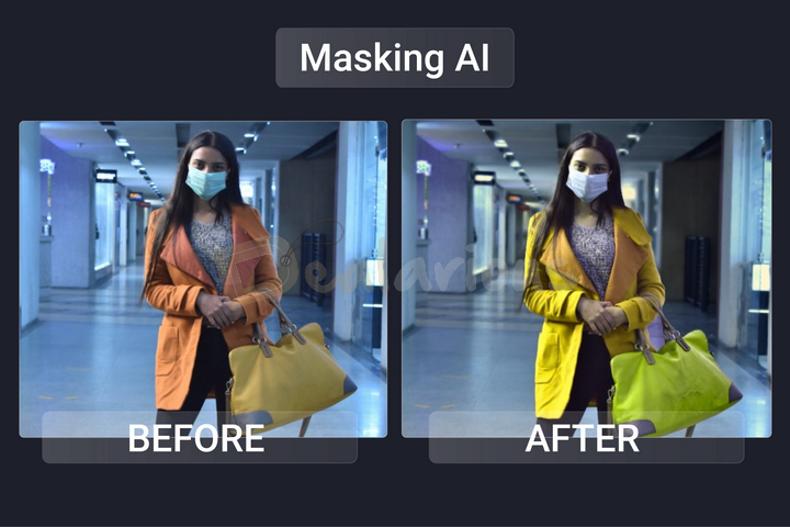 AI-based masking in Luminar Neo