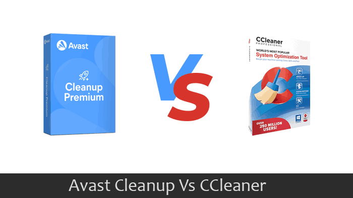 Avast Cleanup Premium vs CCleaner