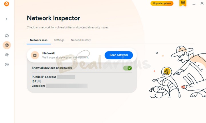 Avast One Network Inspector