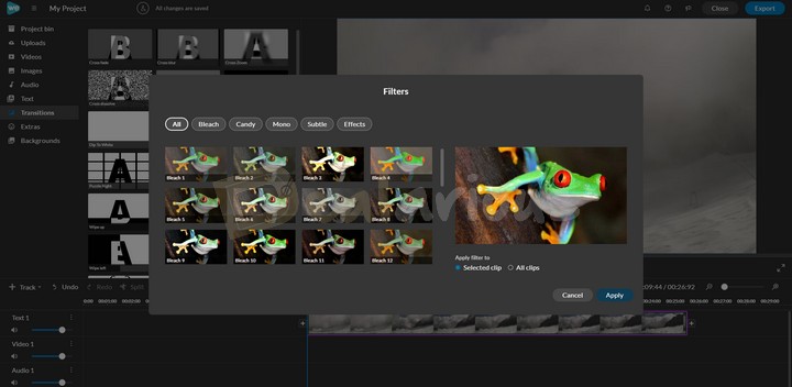 Features in WeVideo Online Video Editor