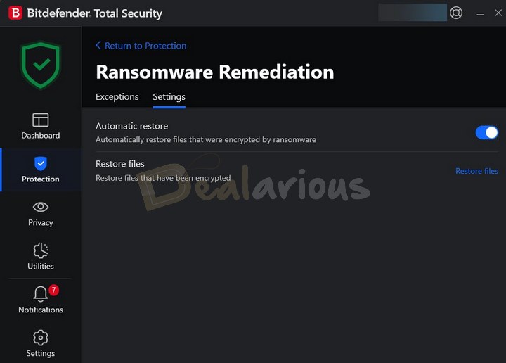 Prevent Ransomware attacks with Bitdefender