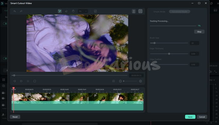 Remove unwanted objects from videos and images with AI Smart Cutout feature in Filmora