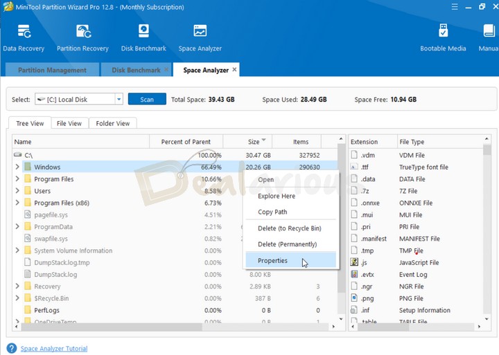 Disk Space Analyzer