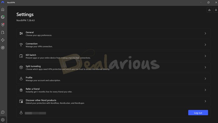 NordVPN Settings review