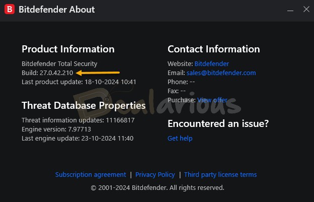 How to Verify Bitdefender Version