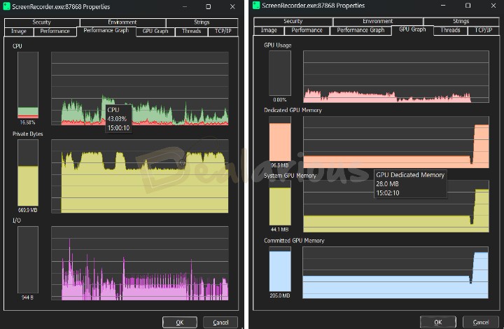 How Much CPU & GPU does Movavi Screen Recorder use?