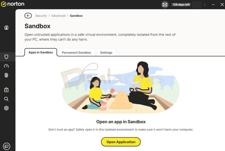 Norton Sandbox