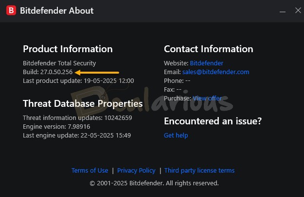 How to Verify Bitdefender Version