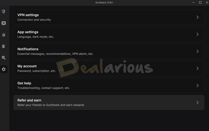 Surfshark VPN Settings review
