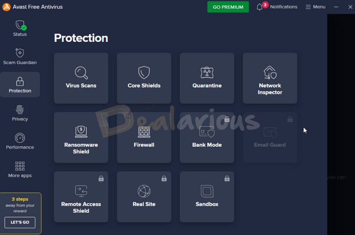 Avast Free vs Paid Similarities