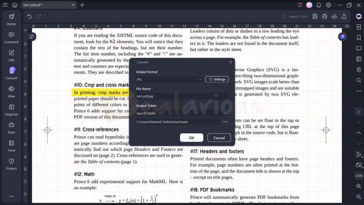 Wondershare PDFelement 12 Convert PDF files Convert PDFs to different formats