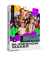 Movavi Slideshow Maker Review Box Movavi Slideshow Maker Product Box