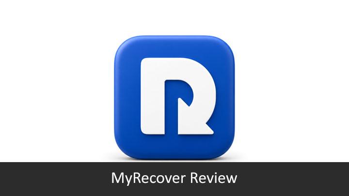 myrecover-data-recovery-software-review MyRecover data recovery software logo on a white background