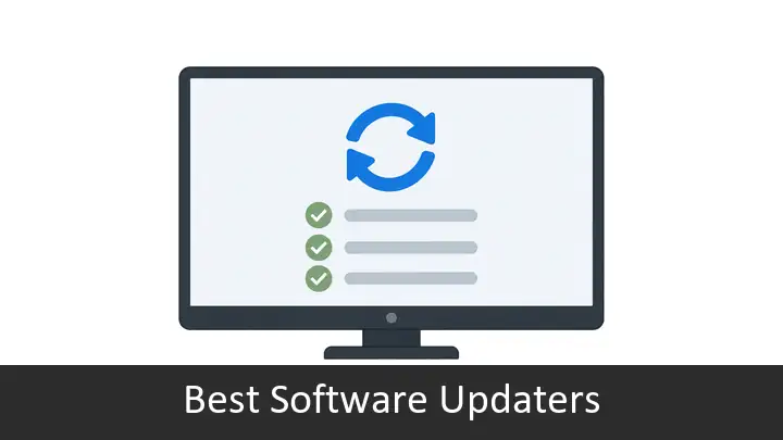 Best Software Updaters for Windows Computer monitor showing completed software updates